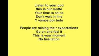 Shakira Waka Waka Lyrics Karaoke [upl. by Norean]