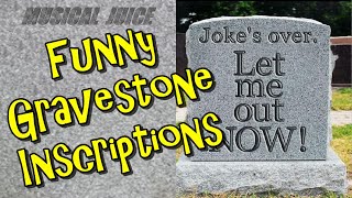 Funny gravestone inscriptions to make you laugh at life [upl. by Atilem676]