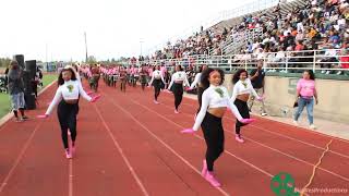 Plaquemine Marching Band and The Dazzlers Dance Team Marching In Plaquemine BOTB 2023 [upl. by Torruella]