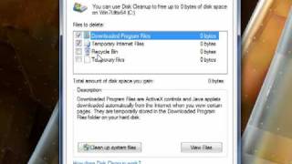 How to use the Windows 7 Disk Cleanup Wizard [upl. by Pavyer]