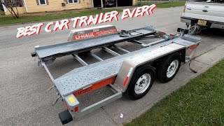 The Genius Design of UHaul Car Trailers [upl. by Assin]