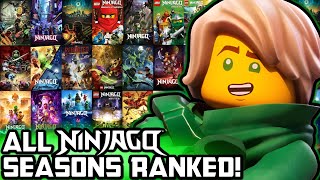 Ranking EVERY Ninjago Season 🐲 Dragons Rising Included [upl. by Salomo]