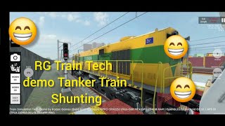 RG Train Tech demo Tanker Train Shunting  pro gaming ab [upl. by Gabbert743]