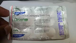 Junior Lanzol 15 MG Tablet  Uses Dosage Side Effects Price [upl. by Uria]