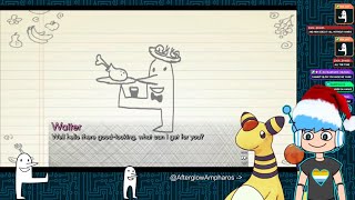 Him learns to flirt  Doodle Date highlight  cohost eyfeyvods [upl. by Llertram]