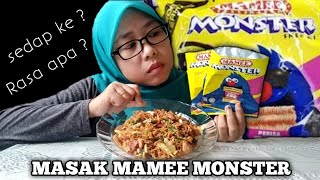 Mamee monster goreng  fried mamee monster  simple recipe [upl. by Ayikur836]