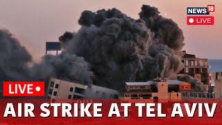 Israeli Military Says Tel Aviv Blast Apparently Caused By Drone  Israel News  N18G  News18 Live [upl. by Yanarp]