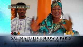 SALIMAFO LIVE A PARIS PETIT KANDIA ET KOULAKO SAYON [upl. by Millman]