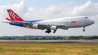 4K Fantastic Plane spotting day at Liège airport  Variety of weather planes and airlines [upl. by Hock423]