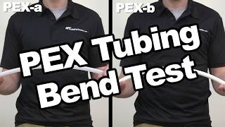 PEX Tubing Bend Test [upl. by Adhern]