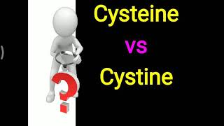 Cysteine vs Cystine [upl. by Grati]