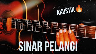 Projector Band  Sinar Pelangi tutorial gitar akustik intro solo kord [upl. by Aliac]