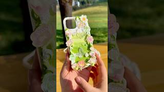 Spring theme style diyphonecase diy iphonecase healing [upl. by Adalai]