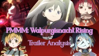 Puella Magi Madoka Magica Walpurgisnacht Rising Trailer Analysis  Theories [upl. by Noiraa]