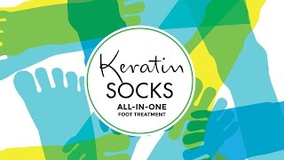 Keratin Socks  At Home Spa Treatment [upl. by Chevy]