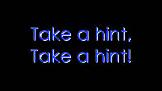 Take A Hint Lyric Video [upl. by Rivkah565]