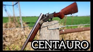 Probando escopeta CENTAURO cal 16 shotgun [upl. by Nylevol650]