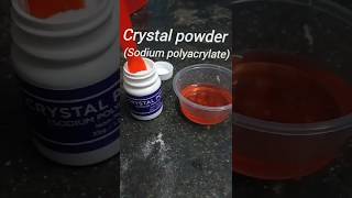 Sodium polyacrylate water [upl. by Gehman]