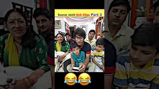 Sourav Joshi QnA Vlog 😁  Part 3 shorts souravjoshivlogs [upl. by Gherlein]