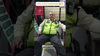 STMJ VERSI KOMANDAN 🤭🕵️  SATPAM LUCU HiburanNgakakLucuYgpentinghappy [upl. by Eecak]