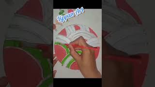 lippan art work by mouldit clay craft CreativeNidhiRao viral [upl. by Huston440]