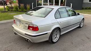 2002 BMW E39 M5  4K Walkaround [upl. by Oicnerolf]