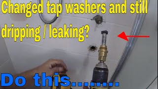 Single hole mixer sink taps leaking at base How to fix it [upl. by Pool922]