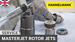 MASTERJET rotor jet  Service and maintenance [upl. by Ivey25]