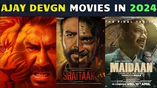 Ajay Devgan Movies Performance In 2024  Singham 3  Shaitaan  Maidaan  Ajay Devgan [upl. by Robenia927]