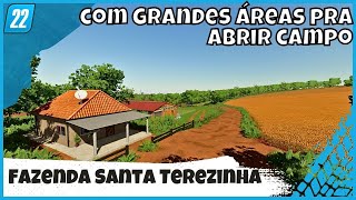 Fazenda Santa Terezinha Milho Realista Café Feijão e Áreas para Começar do Zero Farming Simulator 22 [upl. by Yliram]