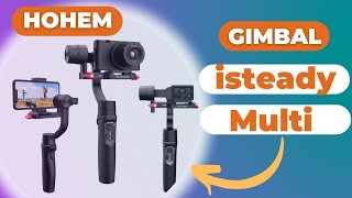 UNBOXING  Resenha COMPLETA Gimbal isteady Multi  Hohem [upl. by Reemas]