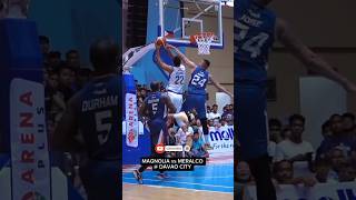 Magnolia vs Meralco DAVAO CITY trending youtubeshorts pbaontour subscribe viralshorts [upl. by Yrrek292]