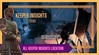 Assassins Creed Odyssey How to get ALL Elysium Keepers Insights Locations Ability Enhancements [upl. by Enelam704]