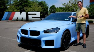 Review 2023 BMW M2 Manual [upl. by Naihs674]