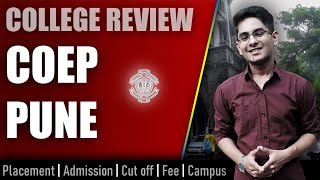 COEP Pune college review  admission placement cutoff fee campus [upl. by Cyrus]