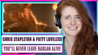 Vocal Coach reacts to Chris Stapleton and Patty Loveless  You’ll Never Leave Harlan Alive [upl. by Canada]