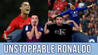 Messi fan reacts to CRonaldo 20 Unforgettable Goals For Manchester United [upl. by Eon]