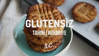 Glutensiz Tahinli Kurabiye  İçi Yumuşak Dışı Kıtır [upl. by Inaluahek]