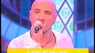 Alex Baroni in La voce del silenzio Sanremo Top [upl. by Eisoj368]