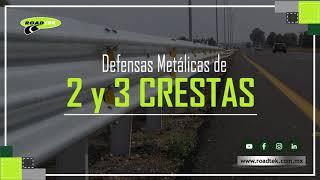 Defensa Tradicional de 2 y 3 Crestas Roadtek [upl. by Ecnerual]