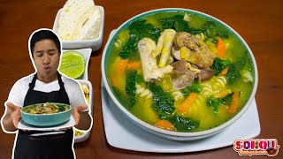 Nutritiva SOPA DE MENUDENCIAS DE POLLO😃🥣😋 [upl. by Ecirtal]