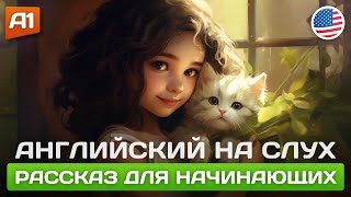 A Lost Kitten  Простой рассказ на английском 🎧 Английский на слух для начинающих А1 [upl. by Naej]