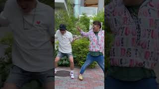 流行ってるカンカンダンス踊って見たよ🤣shorts かえるのコはカエルCH dance [upl. by Tremain]