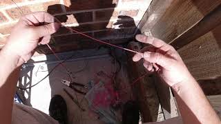 How to Run Wire and Cable Through a Double Brick Wall [upl. by Carlton]