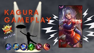 KAGURA GAMEPLAY   20 KILL KAGURA 💀  Kagura Ultimate Combo ☂ [upl. by Ardin]