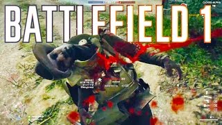 Battlefield 1 Funny Moments  NEW Domination Gameplay [upl. by Korry]