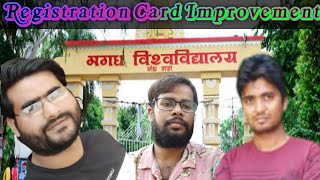 Registration Card Vlog Magadh University [upl. by Andrey893]