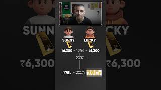 Rs 6300 ka SONA bechkar kamaye kitne CRORE  Ankur Warikoo shorts [upl. by Forkey]