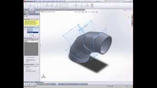 SolidWorks Kolano segmentowe [upl. by Tattan996]