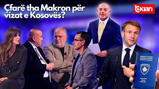 Opinion  Çfarë tha Makron për vizat e Kosovës 17 Tetor 2023 [upl. by Eniamor]